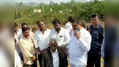 कर्नाटक: मंदिर का निर्माण रुका तो कांग्रेस विधायक ने दी अधिकारी के हाथ-पैर काटने की धमकी