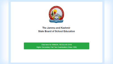 JKBOSE 12th Result 2018: घोषित हुआ रिजल्ट, यहां देखें