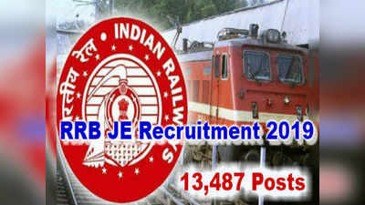 JE Recruitment: రైల్వేలో 13,487 ఉద్యోగాలు.. దరఖాస్తు, పరీక్ష విధానం 