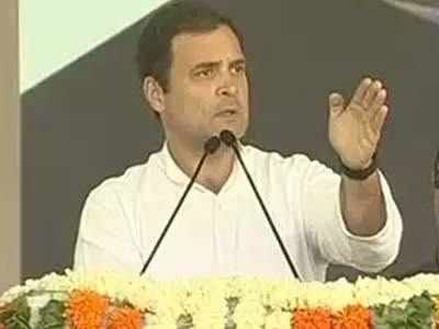 rahul criticizes pm modi: ५६ इंची छातीवाले मिनिटभरही टिकले नाहीत: राहुल