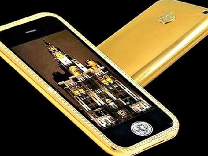 Gold sticker iPhone 3G 32GB (कीमत-21 करोड़ रुपये)