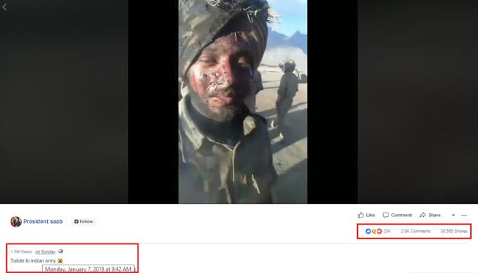 Fact Check: Viral Video Showing Injured Indian Army Men is staged