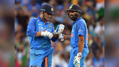 India vs Australia: रोहित बोले, नंबर चार के लिए धोनी उपयुक्त
