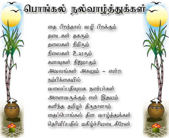 பொங்கல் வாழ்த்து