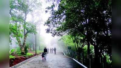 Nandi Hills: ಪ್ರವಾಸಿಗರ ಬರಸೆಳೆದ ಮಂಜಿನ ಮೋಹ