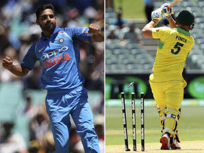 IND vs AUS: लगातार दूसरे वनडे में भुवनेश्वर ने फिंच को बनाया शिकार, बना गजब संयोग