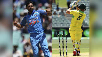IND vs AUS: लगातार दूसरे वनडे में भुवनेश्वर ने फिंच को बनाया शिकार, बना गजब संयोग