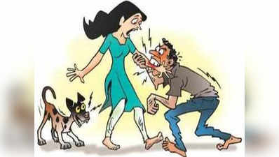 अहमदाबाद: गली में कुत्ता भौंका तो युवक ने दो लड़कियों को काटा!
