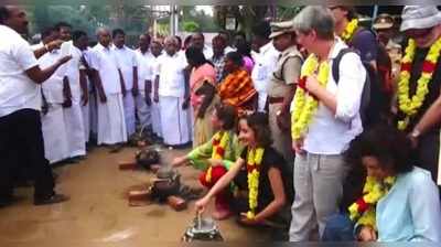 தஞ்சாவூர் அருகே பசுபதி கோயிலில் பாரம்பரிய பொங்கல் திருவிழா!