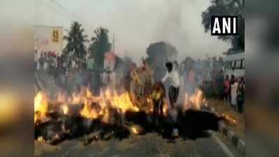 कर्नाटकः त्योहार मनाने का अजीब रिवाज, आग की लपटों से गुजारे जाते हैं मवेशी, विडियो वायरल