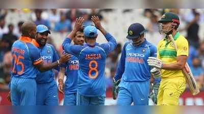3rd ODI Ind vs Aus: சாஹல் பந்துவீச்சில் சுருண்ட ஆஸி. அணி: இந்தியாவுக்கு 231 ரன்கள் இலக்கு