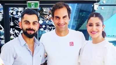 Roger Federer: டென்னிஸ் கிங் ஃபெடரருடன் தம்பதியாக புகைப்படம் எடுத்த கிங் கோலி