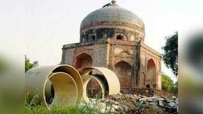 राजधानी दिल्ली के 174 में से 13 स्मारक गायब