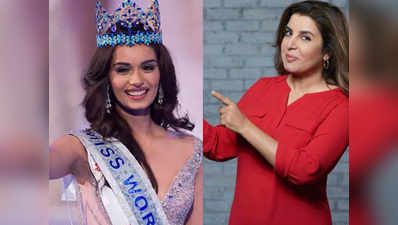 Manushi Chhillar को बॉलिवुड में लॉन्‍च करेंगी Farah Khan?