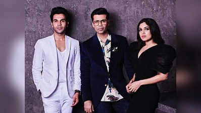 Koffee With Karan 6: करण के चैट शो में हुई Rajkummar Rao और Bhumi Pednekar की एंट्री