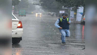 लखनऊः बारिश से खुशगवार हुआ मौसम, प्रदूषण भी घटा