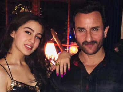 सिल्वर स्क्रीन पर Sara Ali Khan के पिता के किरदार में दिखेंगे सैफ अली खान?