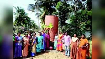 ಕಿರುನೀರು ಸರಬರಾಜು ಘಟಕಕ್ಕೆ ಚಾಲನೆ