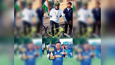 चुनौतियों को चुनौती देता एक दिव्यांग: इंडिया गेट से गेटवे ऑफ इंडिया तक साइकल पर सफर