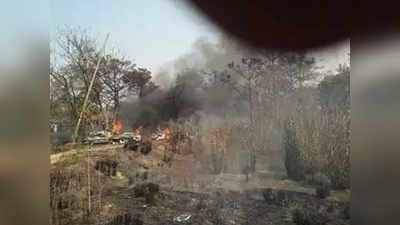 Air force plane crash: भारतीय हवाई दलाचे जॅग्वार विमान कोसळले; पायलट सुरक्षित