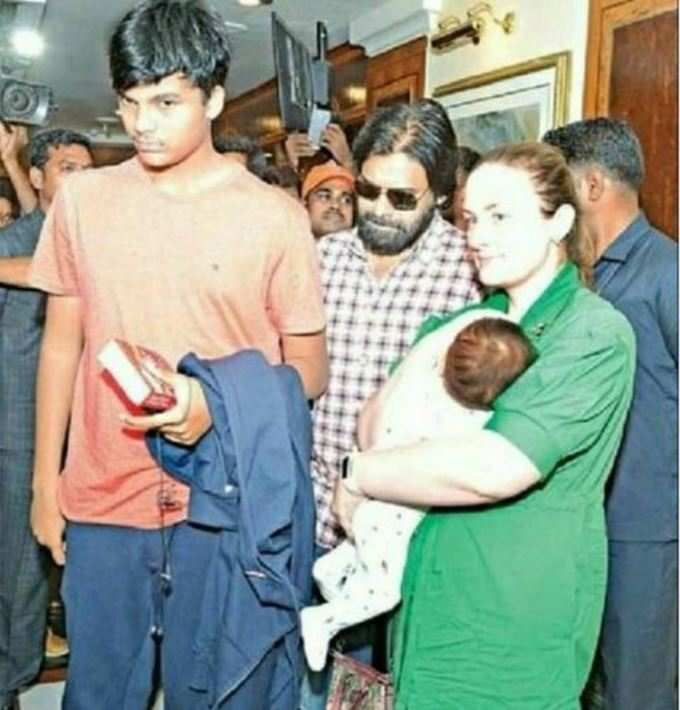 pawan with son