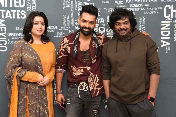 ismart shankar movie opening still