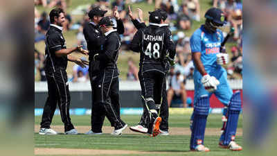 india vs new zealand: विराटच्या अनुपस्थितीत टीम इंडियाची लोळण