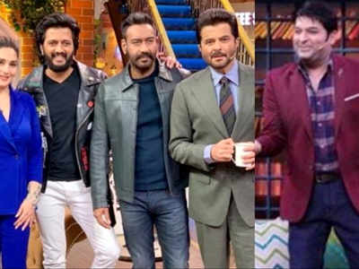 The Kapil Sharma Show के सेट पर पहुंची Total Dhamaal की टीम, कपिल का माधुरी-रितेश के लिए खास मेसेज