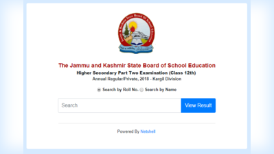 JKBOSE 12th Results Kargil Div Declared: 12वीं कक्षा के करगिल डिवीजन रिजल्ट घोषित, यहां देखें