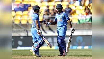 Ind Vs Nz: ஹா்திக் அதிரடி, ராயுடு பொறுப்பான ஆட்டம்: நியூசி.க்கு 253 ரன்கள் இலக்கு