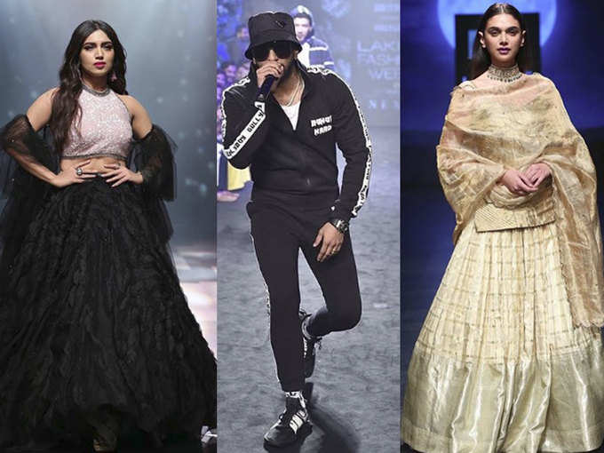 LFW के आखिरी दिन कई सितारों ने किया रैंप वॉक