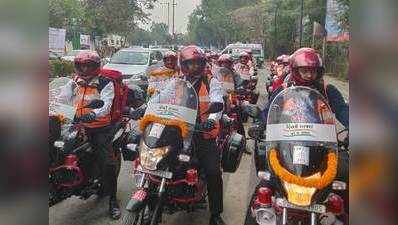 केजरीवाल सरकार ने पूर्वी दिल्ली में प्रायोगिक तौर पर शुरू की बाइक ऐम्बुलेंस सर्विस