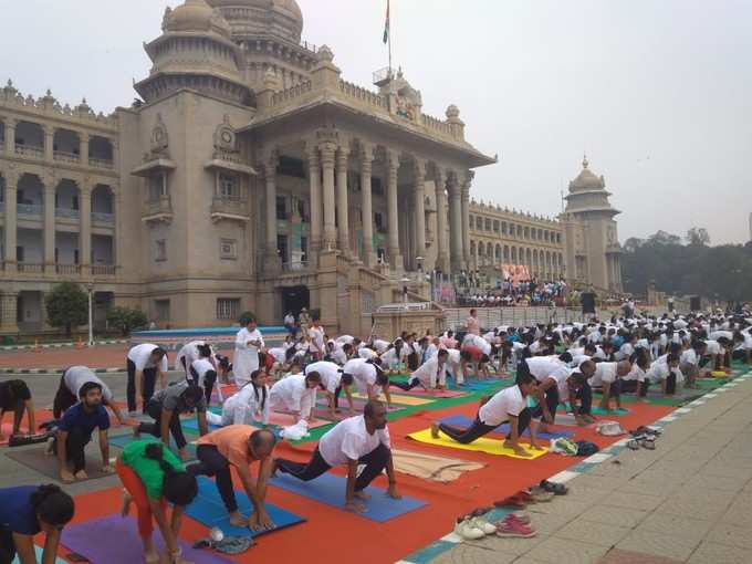 ಆಯುಷ್ ಇಲಾಖೆಯಿಂದ ರಥಸಪ್ತಮಿ ಯೋಗ ಉತ್ಸವ