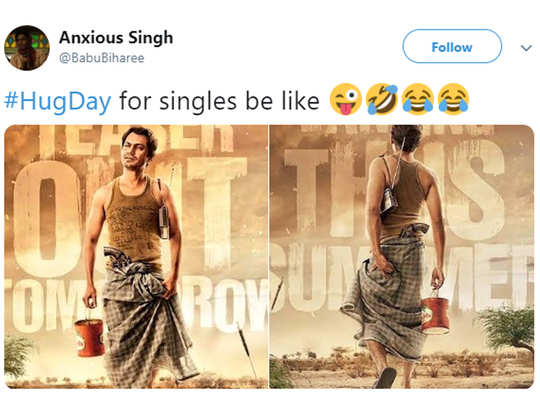 Happy Hug Day 2019: Hug Day Funny Jokes, Memes and Virals on Social Media -  हग डे पर लोगों ने कर दी मजेदार जोक्‍स की बौछार! | Navbharat Times