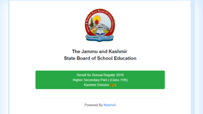 JKBOSE 11th Result 2018: ग्यारहवीं कक्षा का रिजल्ट घोषित, यहां देखें