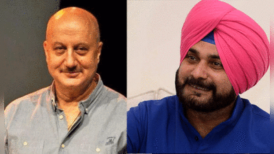 anupam kher: लोकांना बरळायची सवय; अनुपम खेर यांची सिद्धूंवर टीका