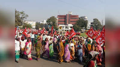 एक बार फिर नासिक से मुंबई के लिए निकला किसान मार्च, सरकार पर वादाखिलाफी का आरोप