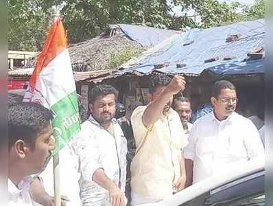 വാഴപ്പിണ്ടി സമരം; സാഹിത്യ അക്കാദമി സെക്രട്ടറിയെ തടഞ്ഞ് യൂത്ത് കോൺഗ്രസ്