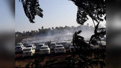 Chennai Fire Accident: சென்னை போரூர் கார் குடோனில் பயங்கர தீவிபத்து - 250 கார்கள் தீயில் எரிந்து நாசம்!