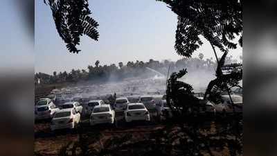 ಬೆಂಗಳೂರು ಬಳಿಕ ಚೆನ್ನೈನಲ್ಲಿ ಕಾರುಗಳು ಭಸ್ಮ