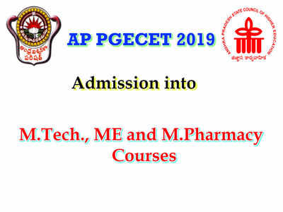 AP PGECET Notification: ఏపీ పీజీఈసెట్-2019 ప్రవేశ ప్రకటన విడుదల