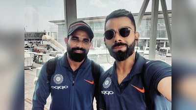 नागपुर वनडे के लिए तैयार विराट कोहली, सोशल मीडिया पर शमी के साथ पोस्ट की तस्वीर