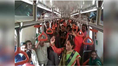 अहमदाबादः शुरू हुई मेट्रो, अगले 10 दिनों तक फ्री में यात्रा कर सकेंगे यात्री