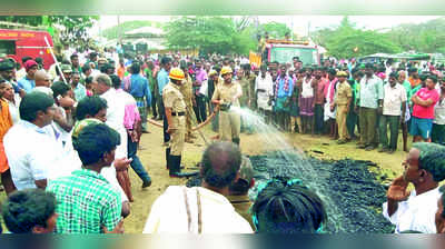 ಮ.ಬೆಟ್ಟದಲ್ಲಿ ಅನಧಿಕೃತ ಕೊಂಡ: ಮಾತಿನ ಚಕಮಕಿ