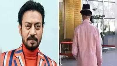 irrfan khan: इरफान खान मुंबई विमानतळावर दिसला