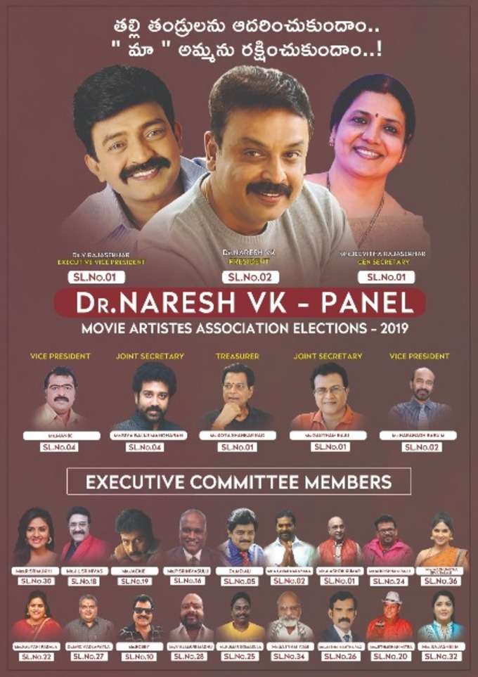 Maa Election Naresh Panel