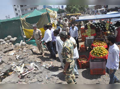 बीड बायपासवरील अतिक्रमणे हटविण्यास सुरुवात