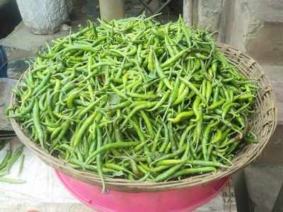 ಖಾರವಾದ ಹಸಿಮೆಣಸಿಕಾಯಿ