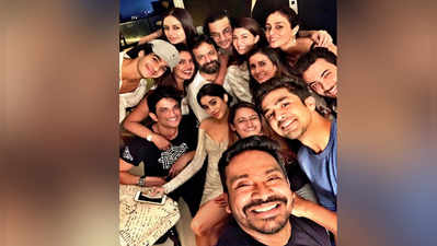 bollywood group selfie: बॉलिवूड सेलिब्रटींचा ग्रुप सेल्फी व्हायरल