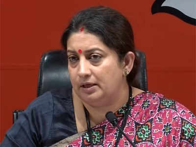 Smriti Irani: राहुल यांच्यावर इराणींचा निशाणा